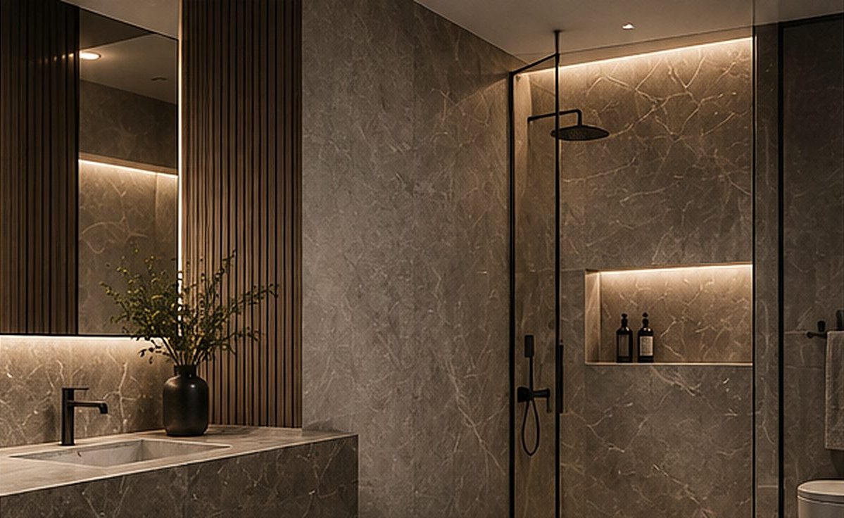 Salle de bain en céramique
